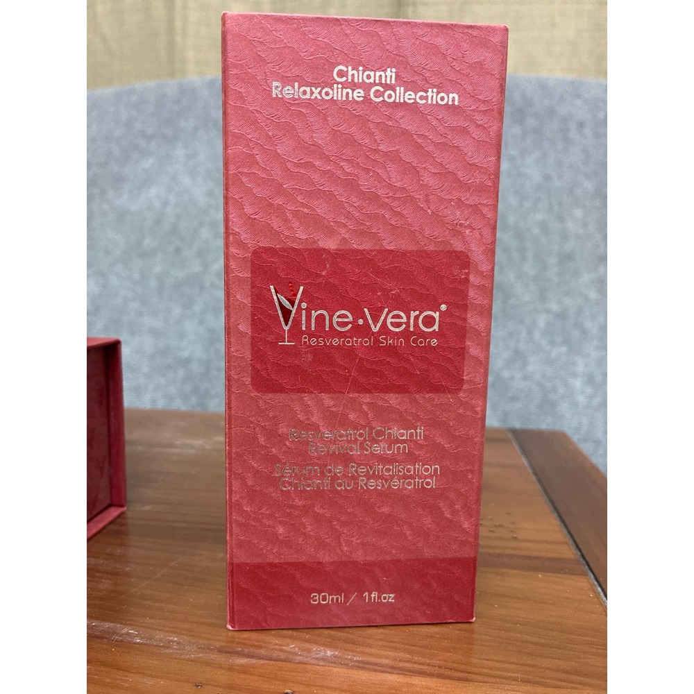 Vine Vera Resveratrol Chianti Revival Serum Relaxoline Collection 30ml 1floz New